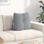 vidaXL Perna pentru spate Gri deschis 45 x 24 x 50 cm tesatura GartenMobel Dekor (42014354)