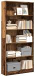 vidaXL Biblioteca, lemn vechi, 80x24x176 cm, lemn prelucrat GartenMobel Dekor (857860) Biblioteca