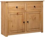 vidaXL Servanta, 93x40x80 cm, lemn masiv pin, gama Panama GartenMobel Dekor (282697) Comoda