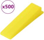 vidaXL Pene de nivelare a placilor, 500 buc GartenMobel Dekor (155283)