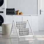 vidaXL Suport de uscare pentru cada extensibil, 53-90 cm, aluminiu GartenMobel Dekor (154602)