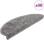 vidaXL Covorase pentru scari, 30 buc. , 65x21x4 cm, gri, semirotunde, mari GartenMobel Dekor (3365812) Covor