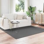 vidaXL Covor patrat antracit 120x120 cm, antiderapant, pentru interior (42022616) Covor
