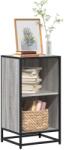 vidaXL Biblioteca, gri sonoma, 40x35x76 cm, lemn prelucrat GartenMobel Dekor (849097) Biblioteca