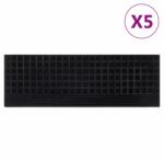 vidaXL Trepte de scara, 5 buc. , 25x75 cm, cauciuc GartenMobel Dekor (155638) Covor