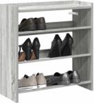 vidaXL Pantofar, gri sonoma, 60x25x62 cm, lemn compozit GartenMobel Dekor (859892) Pantofar