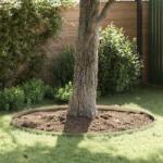 vidaXL Imprejmuire pentru gazon Argintiu 450 x 10 cm Otel galvanizat GartenMobel Dekor (868018)