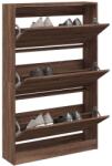 vidaXL Pantofar, stejar maro, 80x21x125, 5 cm, lemn compozit GartenMobel Dekor (839930) Pantofar