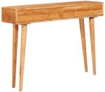 vidaXL Masa de consola Maro 110 x 30 x 80 cm Lemn Solid de Acacia GartenMobel Dekor (42003318)