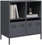 vidaXL Dulap, antracit, 68x39x73, 5 cm, otel laminat la rece GartenMobel Dekor (851360) Comoda
