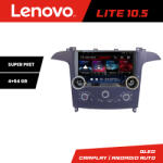 Lenovo Navigatie Ford S-Max 2006-2014 Lenovo 10.5 inch 4+64GB CarPlay Android Auto (KIT-smax-navi+LITE-10.5-4+64)