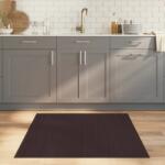 vidaXL Covor dreptunghiular, maro închis, 100x100 cm, bambus GartenMobel Dekor (376941) Covor