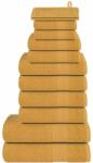 vidaXL Set prosoape 12 piese Aur 360 g/m2 100% bumbac GartenMobel Dekor (137101) Prosop