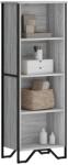 vidaXL Biblioteca, gri sonoma, 50x31x137, 5 cm, lemn prelucrat GartenMobel Dekor (848612) Biblioteca