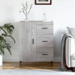 vidaXL Servanta, gri sonoma, 69, 5x34x90 cm, lemn compozit GartenMobel Dekor (827938) Comoda