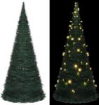 vidaXL Brad snur de Craciun artificial pop-up pre-iluminat verde 210cm GartenMobel Dekor (321525)