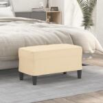 vidaXL Banca, crem, 70x35x41 cm, textil GartenMobel Dekor (349385)
