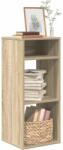 vidaXL Biblioteca, stejar Sonoma, 34x31x80 cm, PAL GartenMobel Dekor (860276) Biblioteca