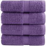 vidaXL Prosoape de baie premium SOLUND, 4 buc. , violet, 30x30 cm, 600 g/m2 GartenMobel Dekor (137348) Prosop