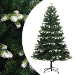 vidaXL Brad de Craciun artificial cu balamale si zapada pufoasa 180 cm GartenMobel Dekor (356757)