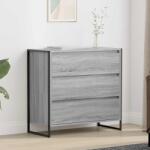 vidaXL Bufet cu sertar Gri Sonoma 79 x 36 x 75.5 cm Lemn compozit GartenMobel Dekor (886597) Comoda