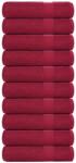 vidaXL Prosoape de baie 10 buc Bordeaux 100x150cm 360 g/m2 100% bumbac GartenMobel Dekor (136742) Prosop