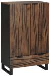 vidaXL Highboard Maro 60 x 33 x 100 cm Lemn masiv de mango GartenMobel Dekor (4018038) Comoda