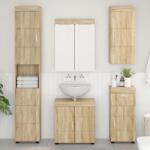 vidaXL Dulap de perete pentru baie TULUM Stejar Sonoma Lemn compozit GartenMobel Dekor (880333)