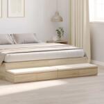 vidaXL Sertare pentru pat cu sertar Stejar Sonoma 200 x 36, 5 x 16, 5 cm GartenMobel Dekor (866917)