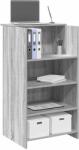 vidaXL Birou de receptie Gri Sonoma 55x50x103, 5 cm Lemn prelucrat GartenMobel Dekor (859020)