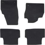 vidaXL Covor pentru masina 4 pcs Negru Cauciuc GartenMobel Dekor (42029125)