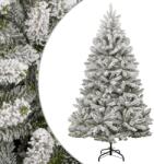 vidaXL Brad de Craciun artificial cu balamale si zapada pufoasa 210 cm GartenMobel Dekor (357794)