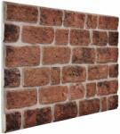 vidaXL Panouri de perete 10 pcs Caramiziu Maro 100 x 50 cm Spuma EPS GartenMobel Dekor (332923)