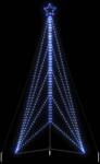 vidaXL Pom de Craciun LED 615 LED-uri Albastru 404, 5 cm GartenMobel Dekor (4016422)