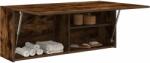 vidaXL Dulap perete baie, stejar fumuriu, 100x25x40 cm, lemn prelucrat GartenMobel Dekor (860107)