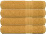 vidaXL Prosoape 4 buc Aur 100x200 cm 360 g/m2 100% bumbac GartenMobel Dekor (136819) Prosop