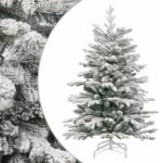 vidaXL Brad de Craciun artificial cu balamale si zapada, 120 cm GartenMobel Dekor (358384)
