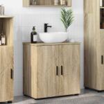 vidaXL Dulap de Baie Stejar sonoma 61 x 35 x 64 cm Lemn compozit GartenMobel Dekor (883286)