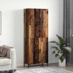 vidaXL Bufet Pe perete Lemn vechi 69, 5 x 34 x 180 cm Lemn compozit GartenMobel Dekor (3394539) Comoda