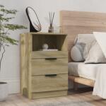 vidaXL Noptiera, stejar sonoma, lemn prelucrat GartenMobel Dekor (811238)