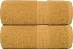 vidaXL Prosoape pentru oaspeti 2 buc Aur 30x50 cm 360 g/m2 100% bumbac GartenMobel Dekor (136803) Prosop