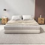 vidaXL Noptiere, 2 buc. , 36x30x45 cm, lemn masiv de pin GartenMobel Dekor (3120338)