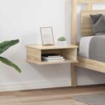 vidaXL Noptiera 2 pcs Stejar Sonoma 40 x 31 x 15 cm Lemn compozit GartenMobel Dekor (891109)