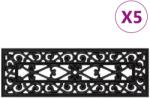 vidaXL Trepte de scara, 5 buc. , 25x75 cm, cauciuc GartenMobel Dekor (155628) Covor