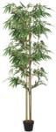 vidaXL Arbore din bambus artificial 1520 de frunze 200 cm verde GartenMobel Dekor (358979)