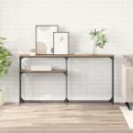 vidaXL MasaConsole Stejar Artizanal 145 x 22, 5 x 75 cm Lemn compozit GartenMobel Dekor (882215)