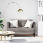 vidaXL Canapea loveseat, taupe, 111 cm, textil GartenMobel Dekor (4100564) Canapea