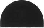 vidaXL Covoras de usa semirotund, negru, 50x80 cm, fibre de cocos GartenMobel Dekor (155575) Pres