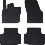 vidaXL Covor pentru masina 4 pcs Negru Cauciuc GartenMobel Dekor (42029087)
