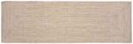 vidaXL Covor Basketweave Natural si alb 80 x 200 cm Iuta GartenMobel Dekor (42010472) Covor